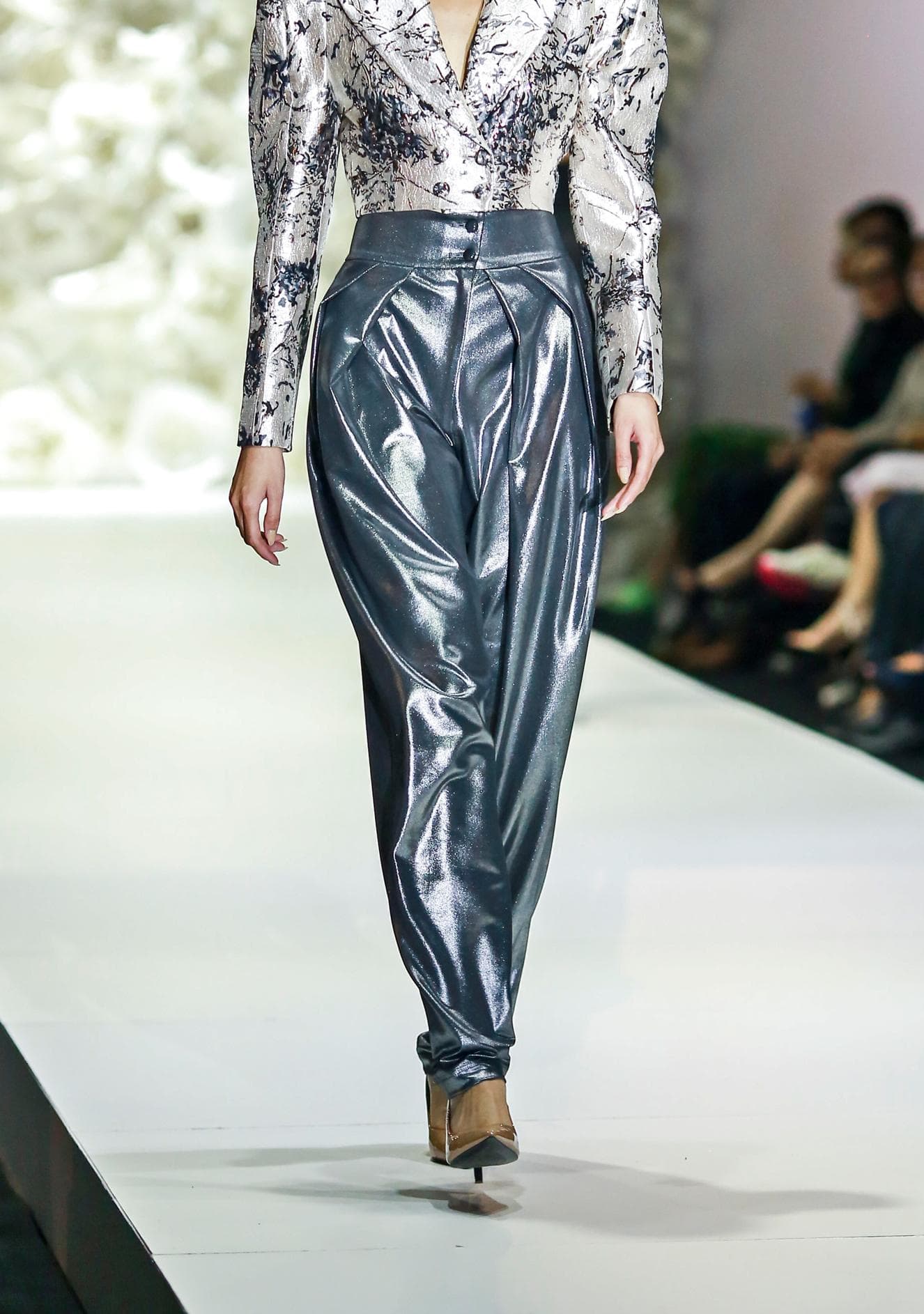 METALLIC STRETCHY PANT