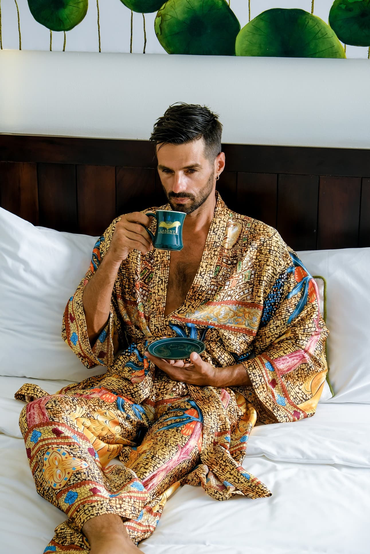 BỘ KIMONO & QUẦN CÙNG HỌA TIẾT