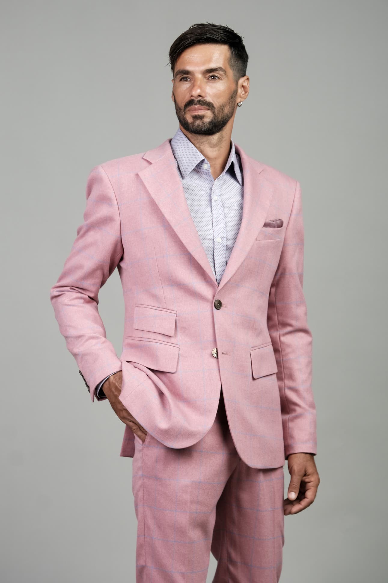 LA VIE EN ROSE WOOL BLEND JACKET 