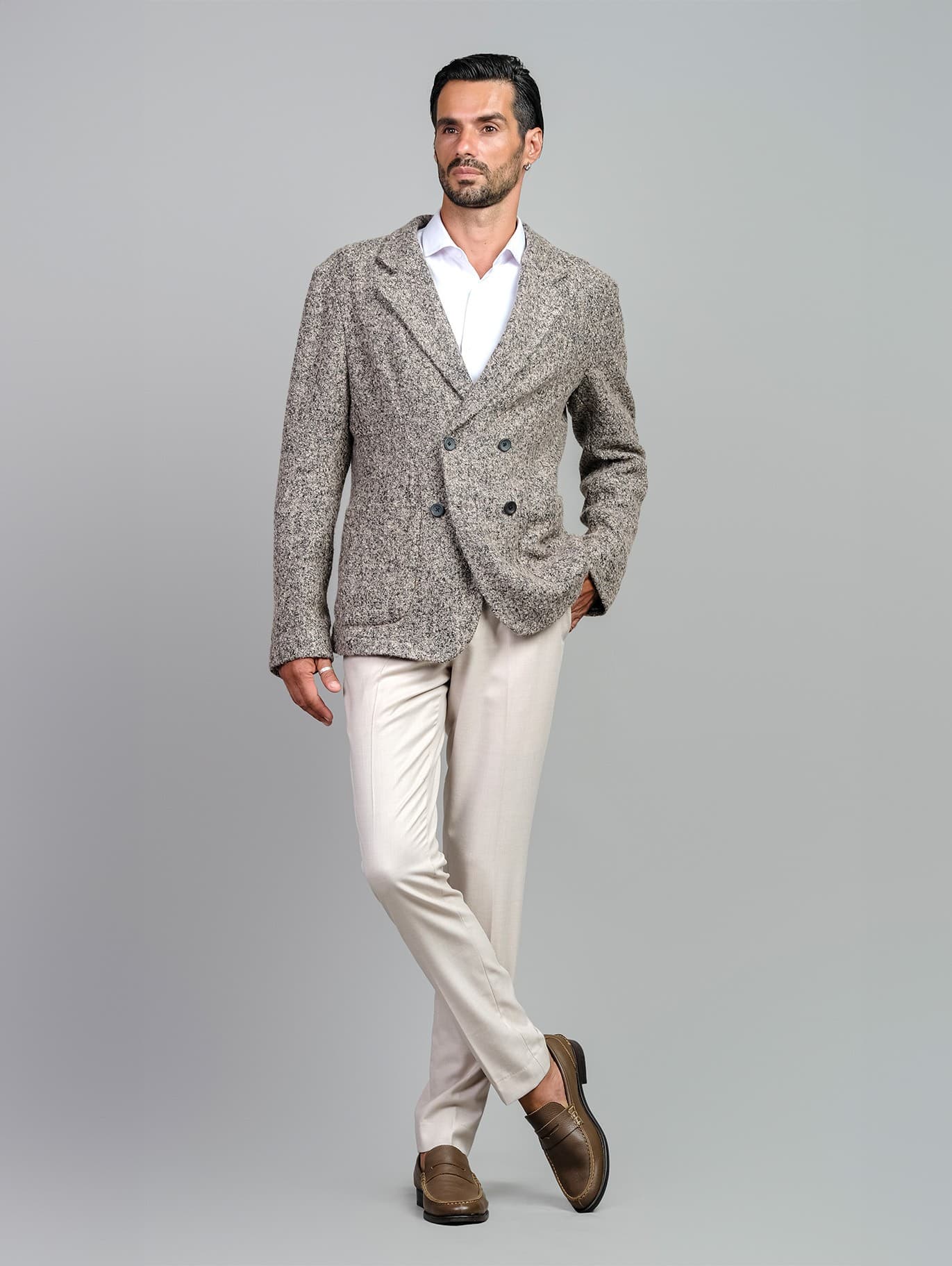 JACKET DẠ VÀ QUẦN ÂU SLIM-FIT