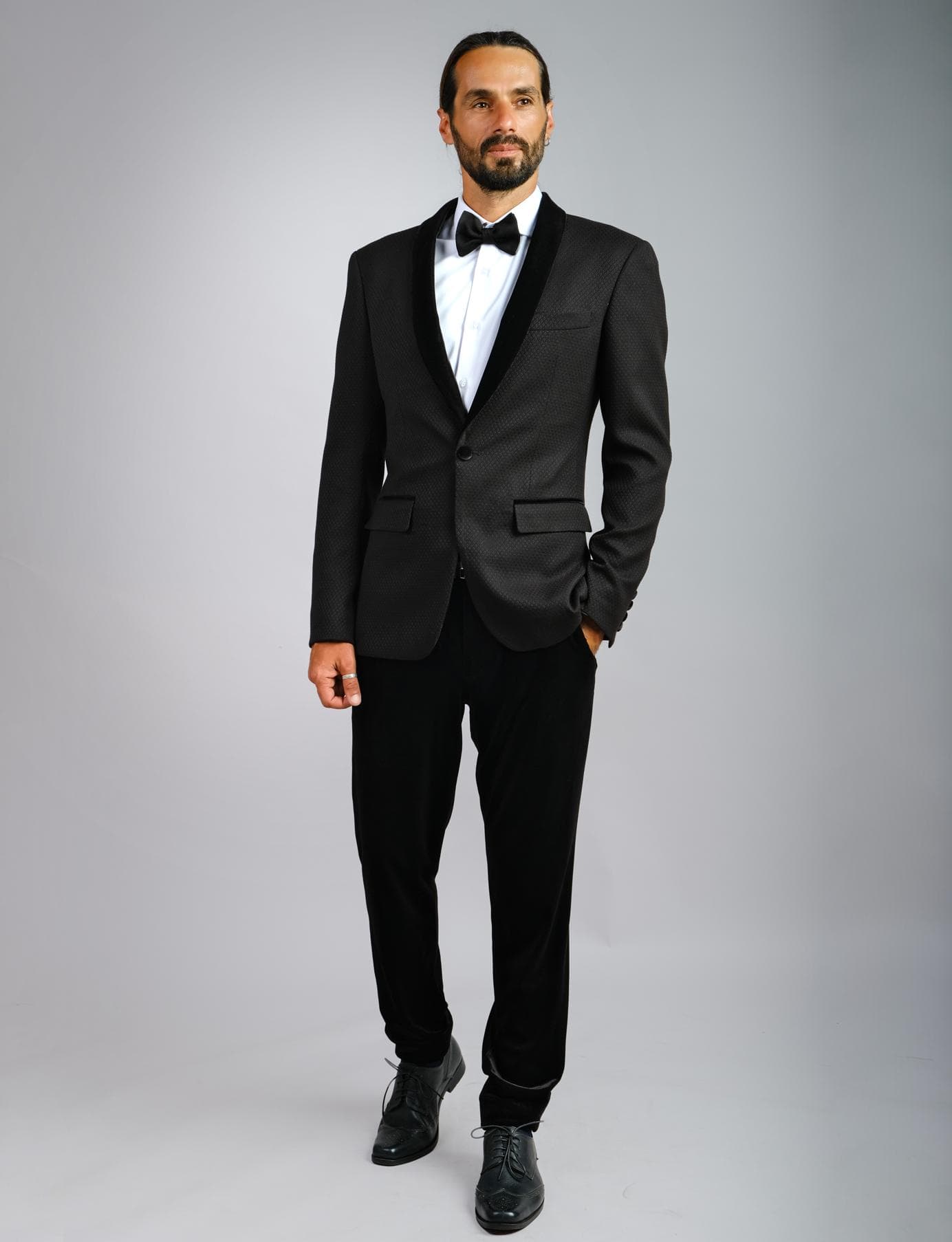 2-PIECE CLASSIC BLACK TUXEDO