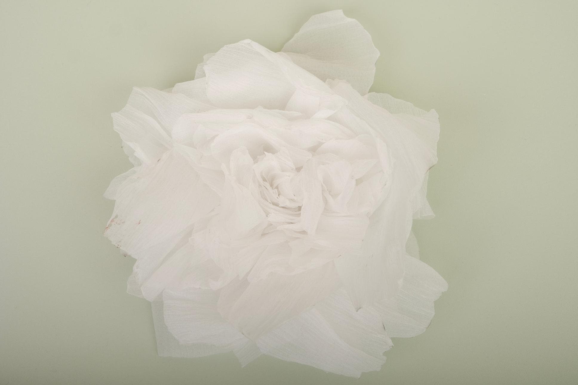 PRETTY HANDMADE WHITE PEONY FLOWERS