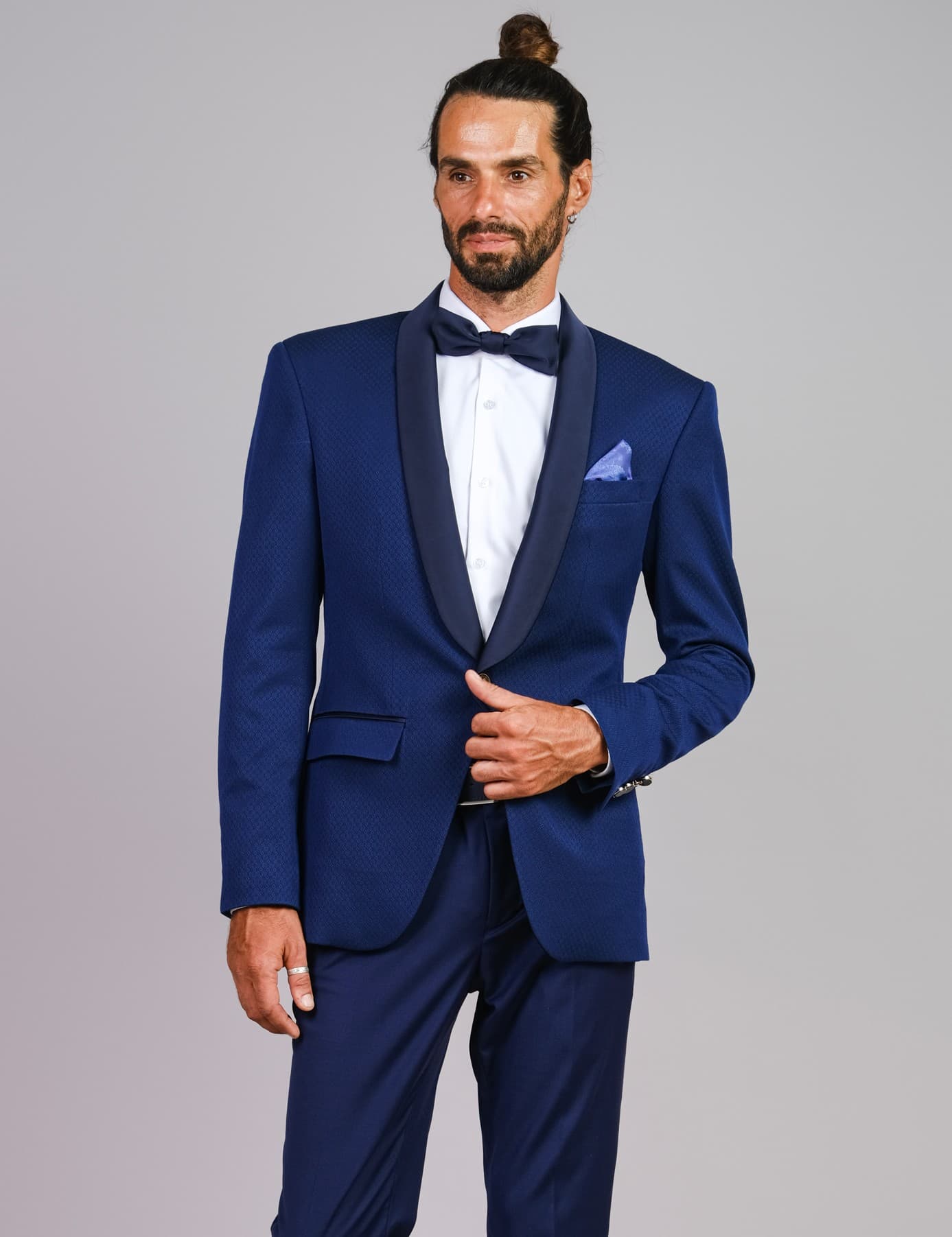 TWILIGHT AFFAIR SLIM-FIT WOOL TUXEDO JACKET