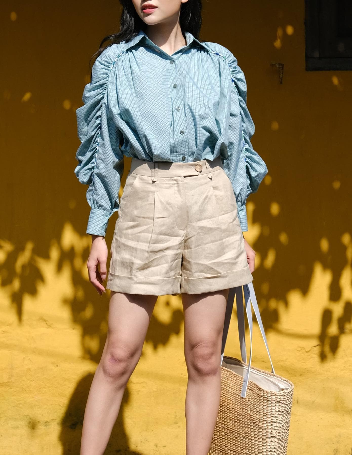 QUẦN SỌT LINEN TRẮNG