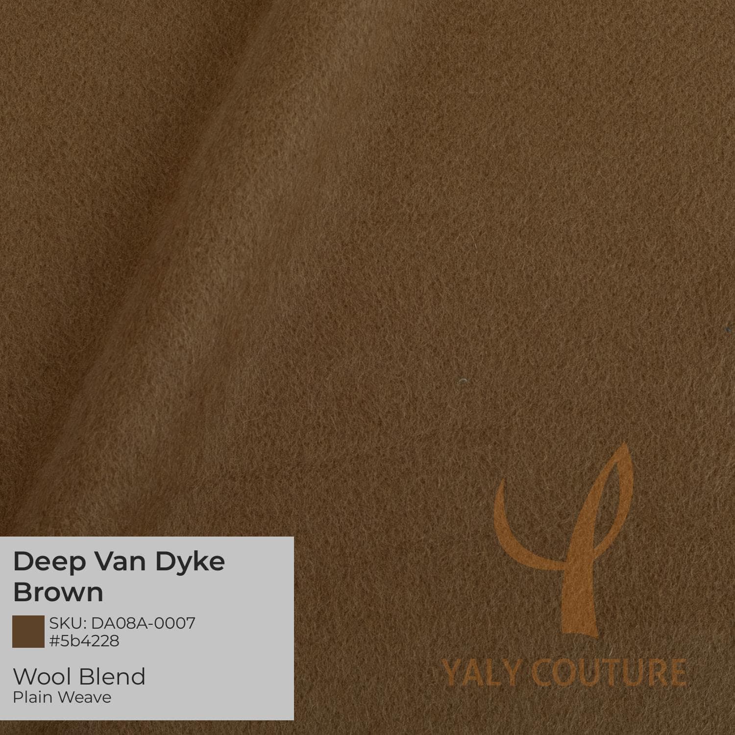 Deep Van Dyke Brown