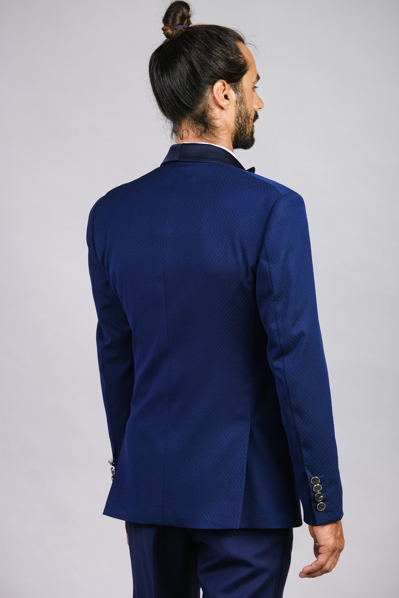 TWILIGHT AFFAIR SLIM-FIT WOOL TUXEDO JACKET