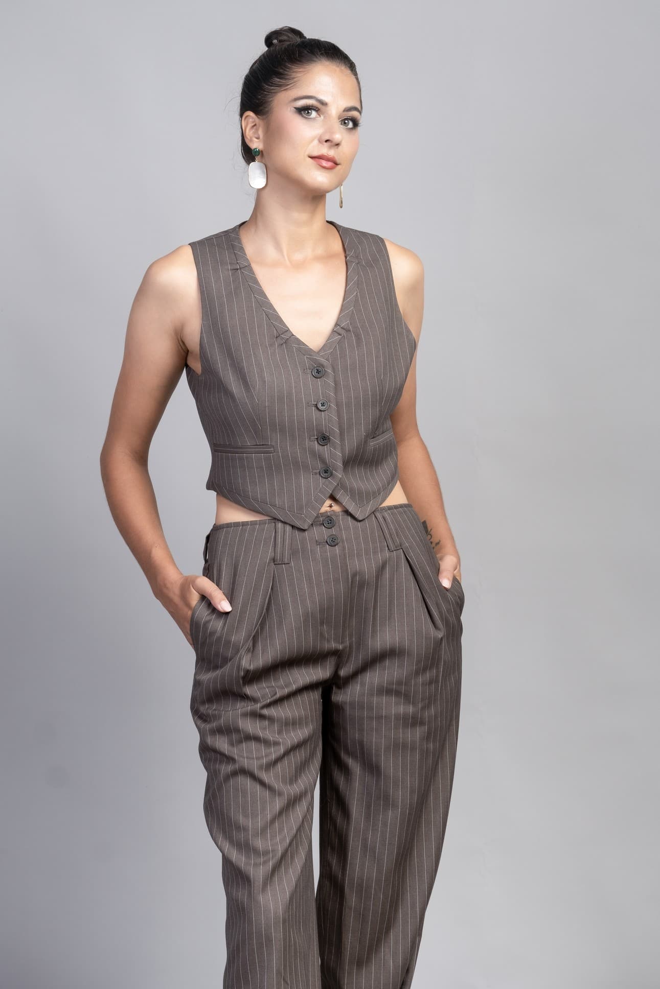 URBAN PINSTRIPES 3-PIECE SUIT