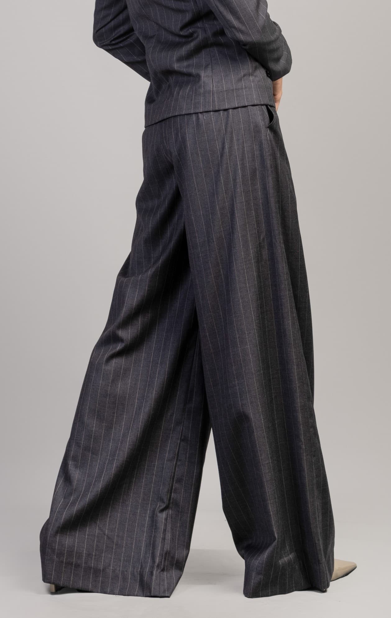 MIDNIGHT PINSTRIPES TROUSERS