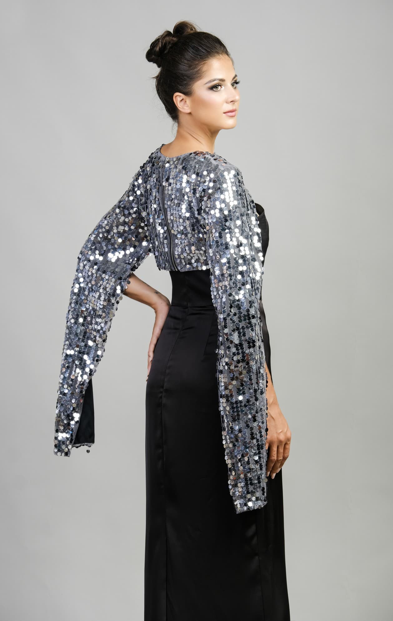 STARLIT GALA DRESS CAPE