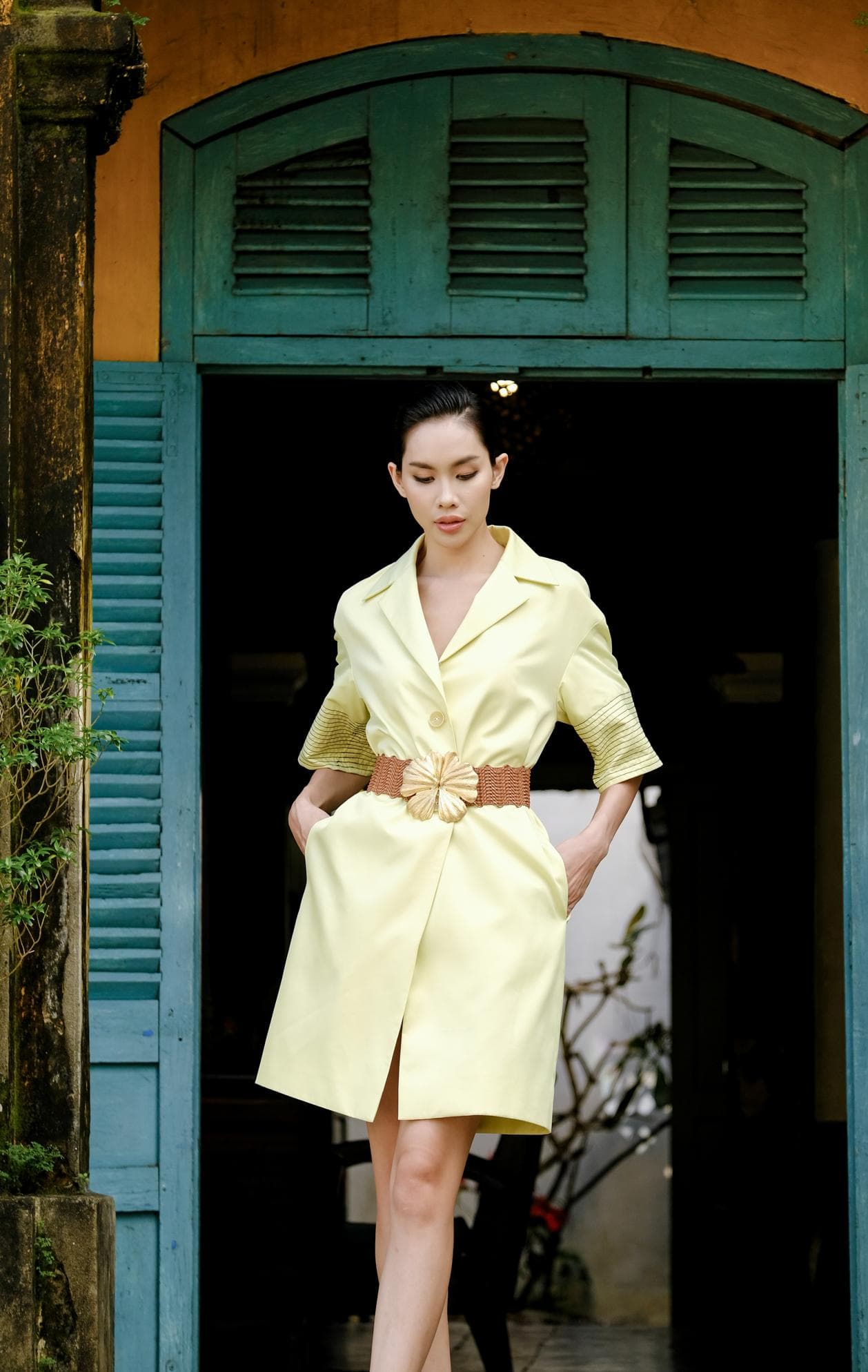 SUNNY CHIC COTTON DRESS JACKET