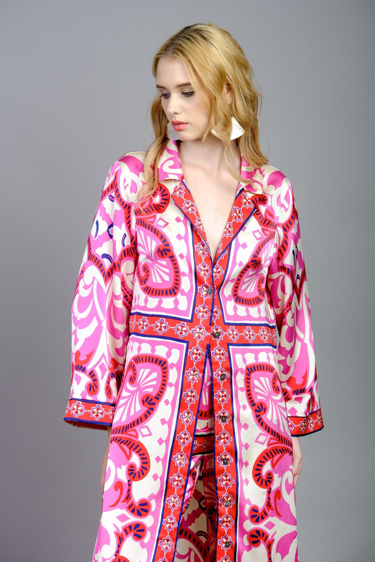 SERENETY SHIRT DRESSING GOWN SET