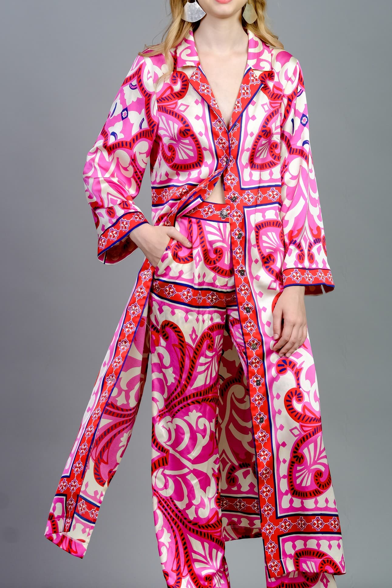 SERENETY SHIRT DRESSING GOWN SET