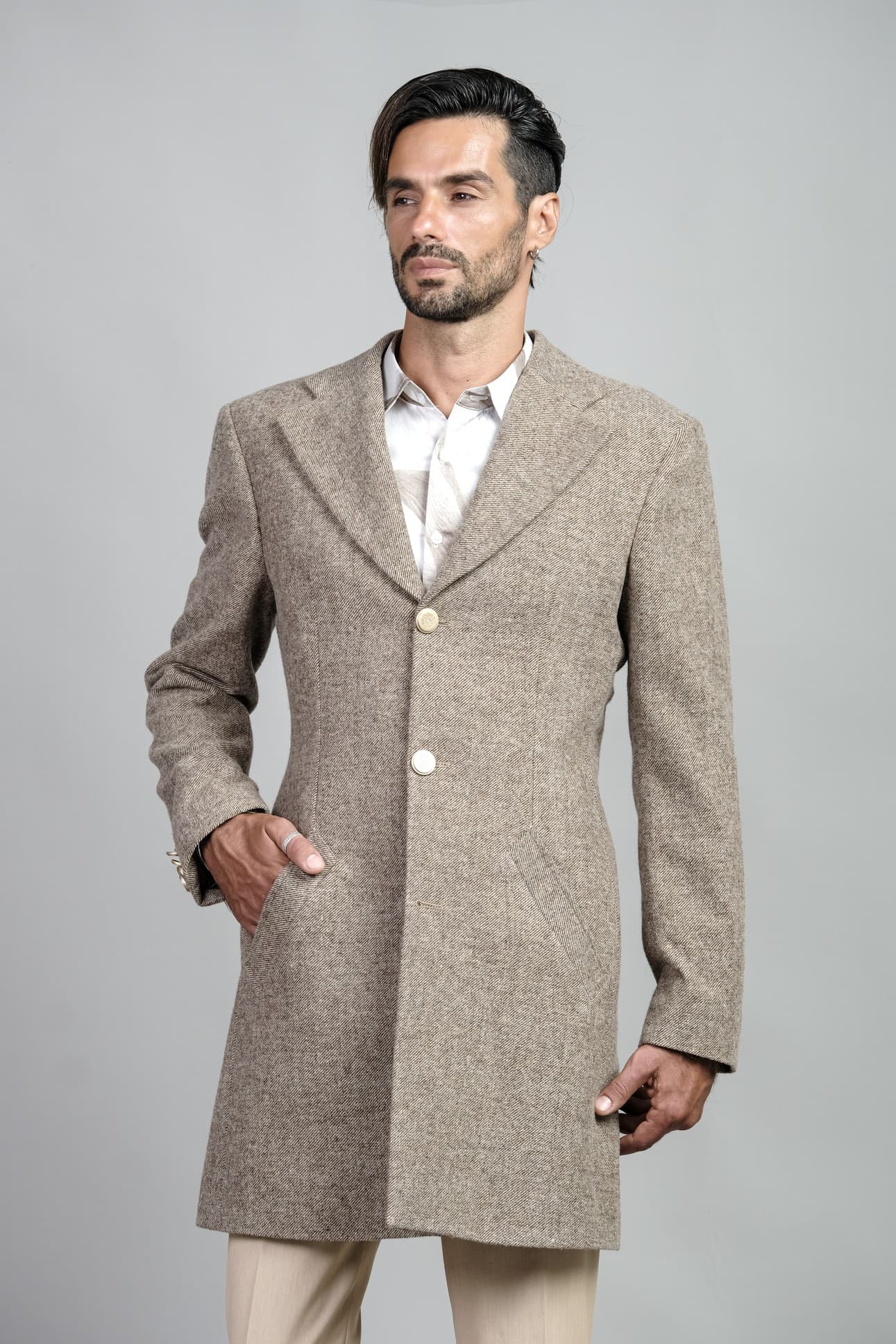 URBAN OASIS WOOL BLEND COAT