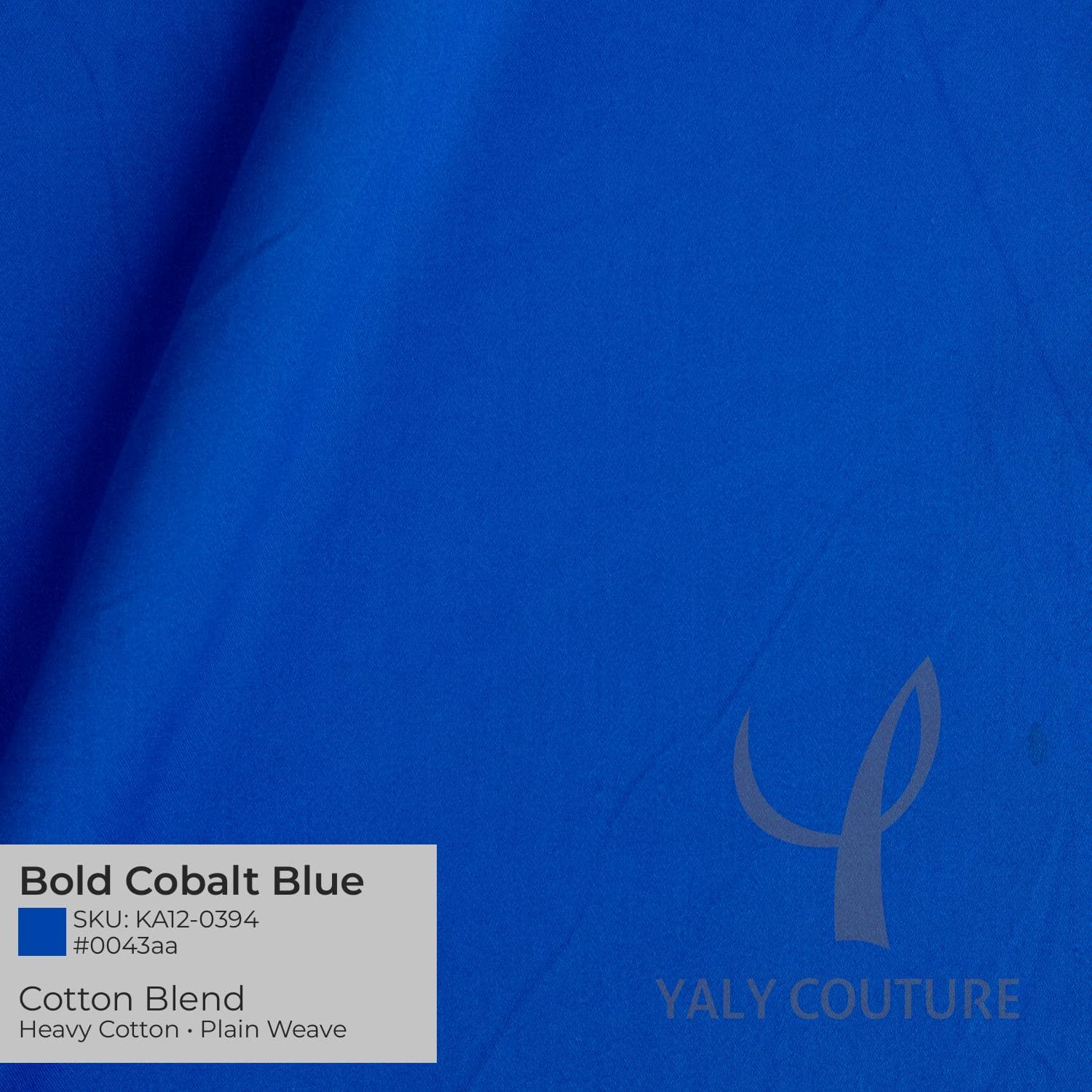 Bold Cobalt Blue