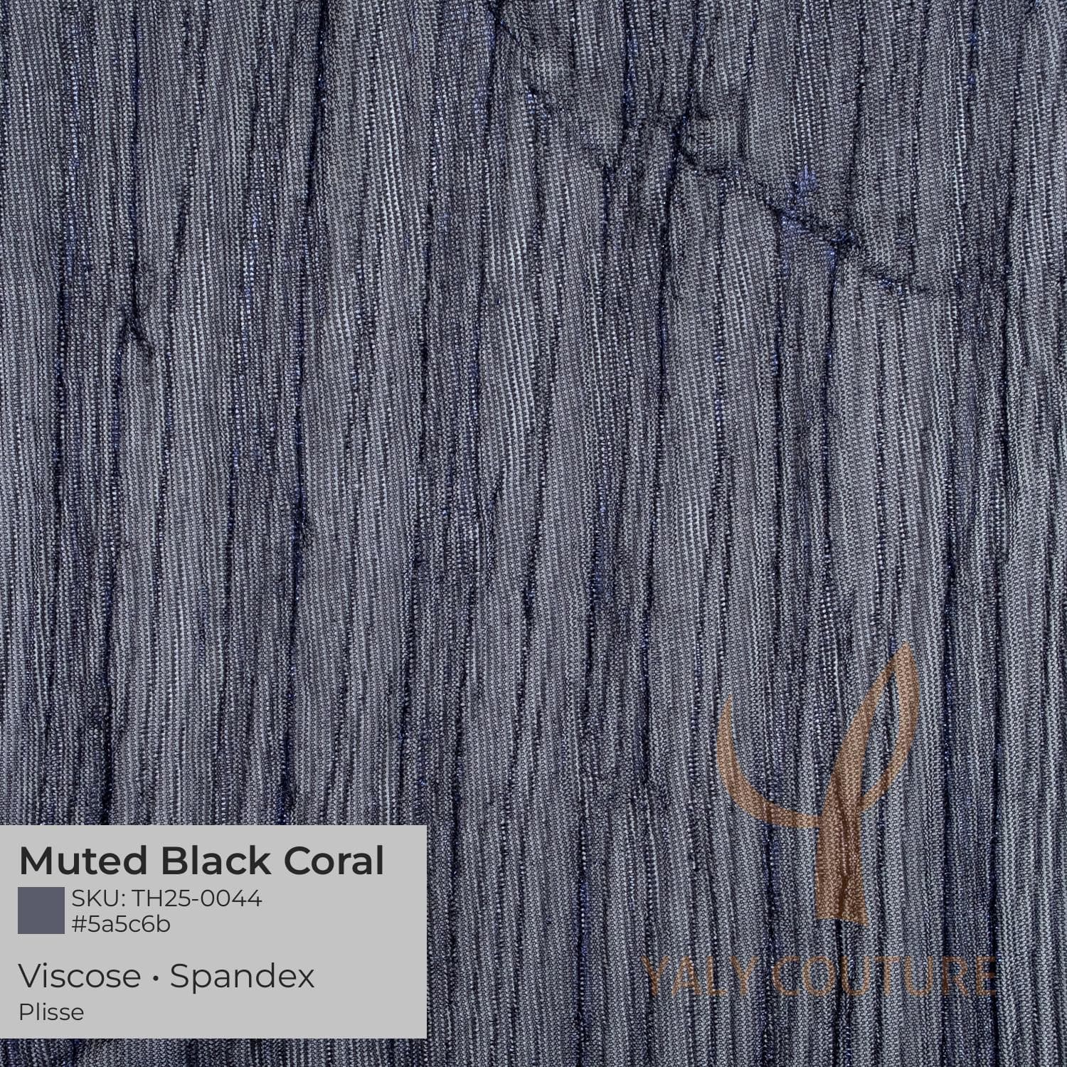 Muted Black Coral