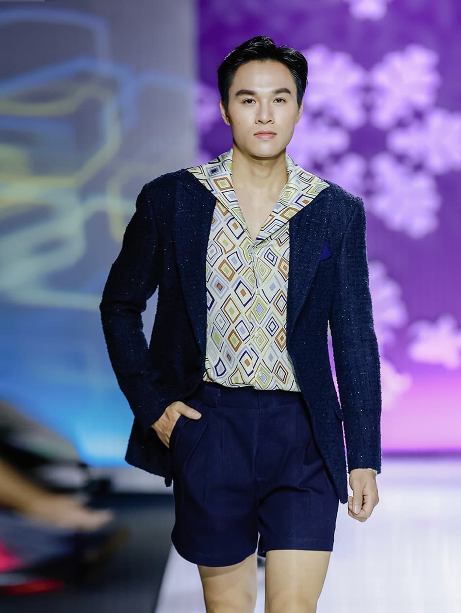 JACKET DẠ TWEED SLIM-FIT.