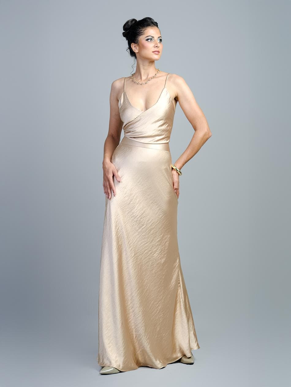 GODDESS SATIN SILK ENSEMBLE