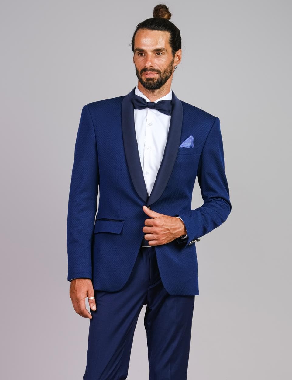 TWILIGHT AFFAIR SLIM-FIT WOOL TUXEDO JACKET