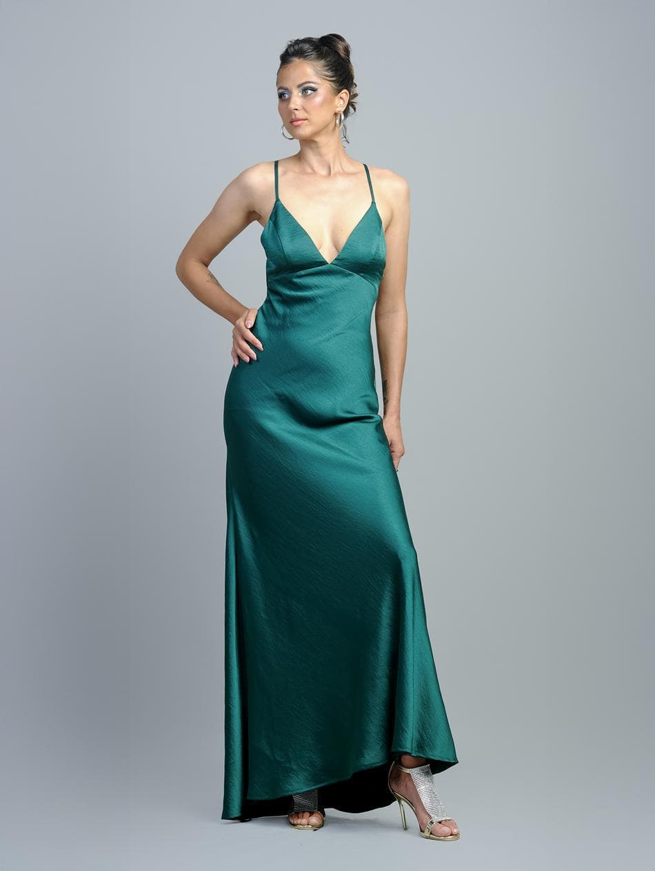 MUSE SATIN SILK DRESS
