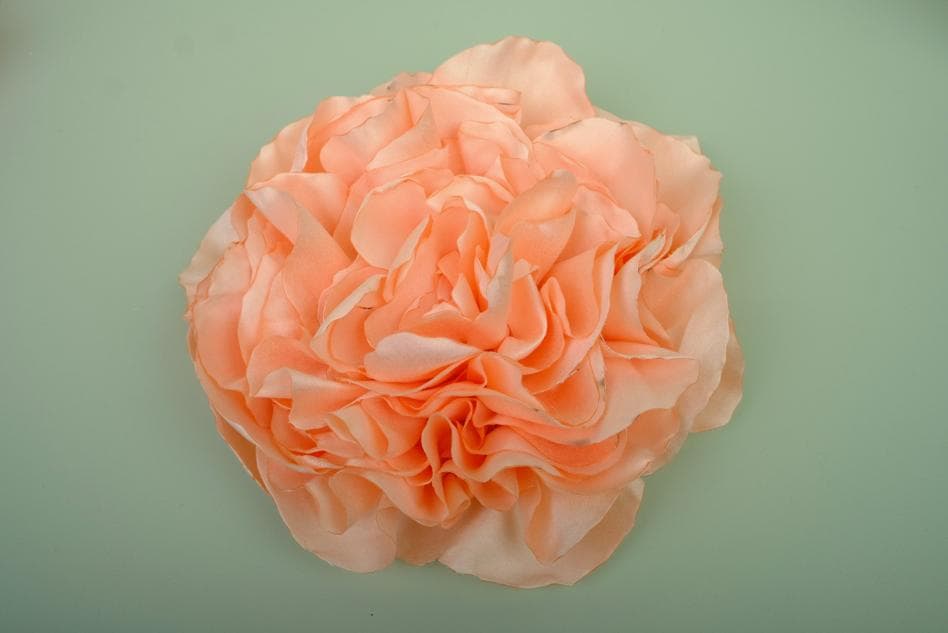 HAND-CRAFTED BROCADE PEONY BLOSSOMS