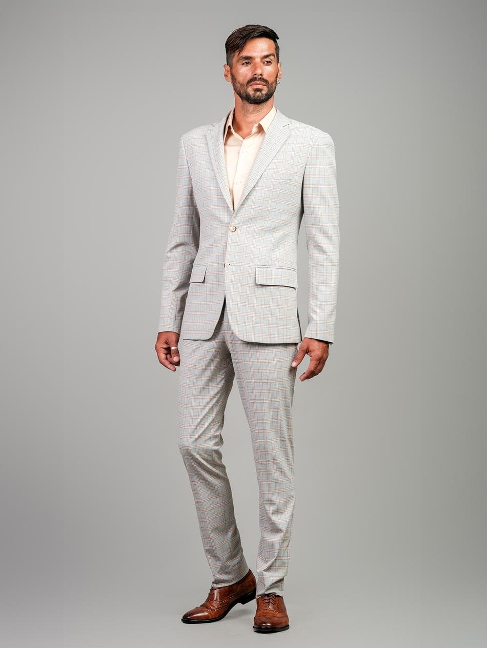 BỘ SUIT 2 MẢNH CARO THANH LỊCH