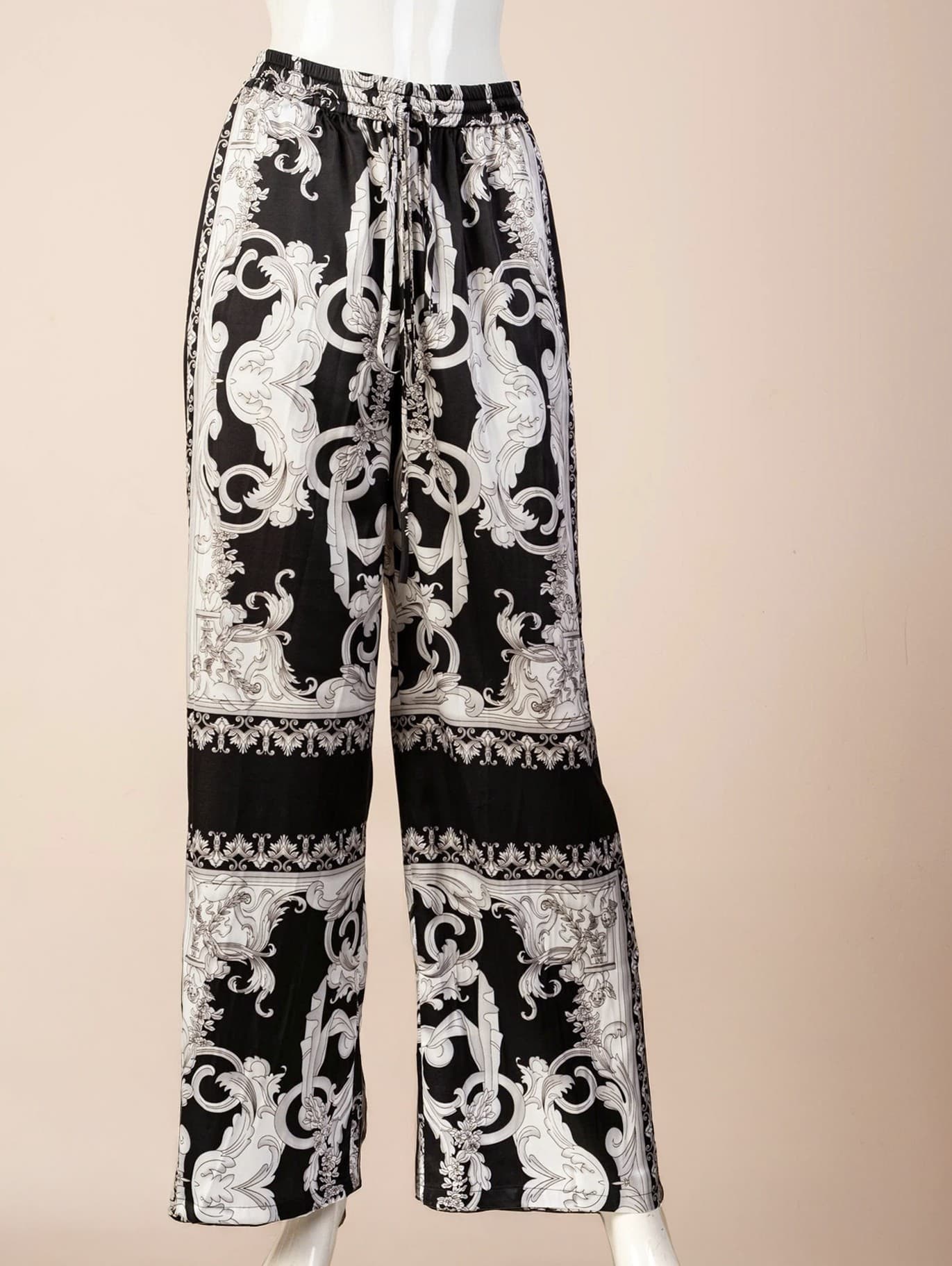 MIDNIGHT BAROQUE PANTS
