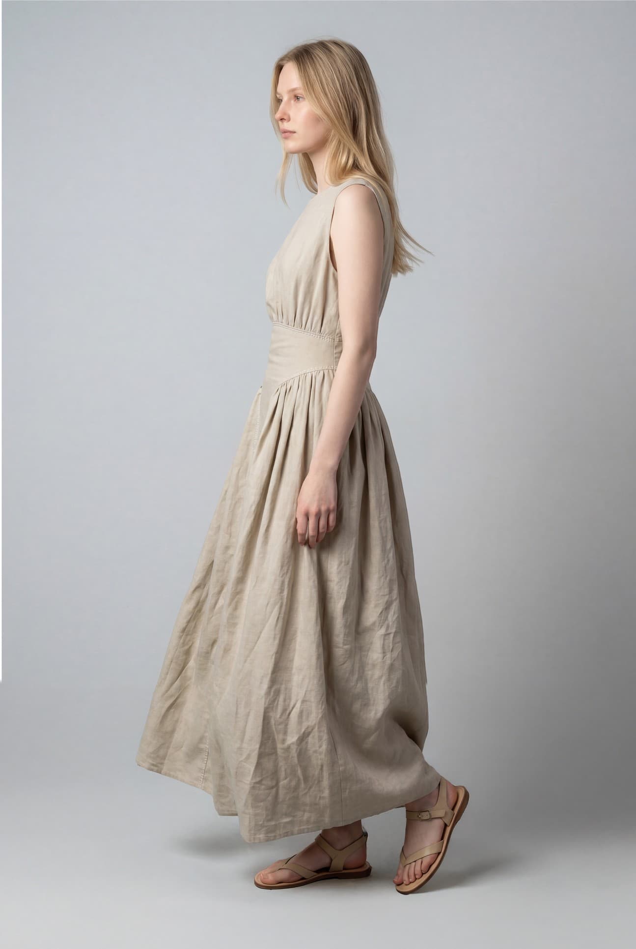 DUNE LINEN DRESS