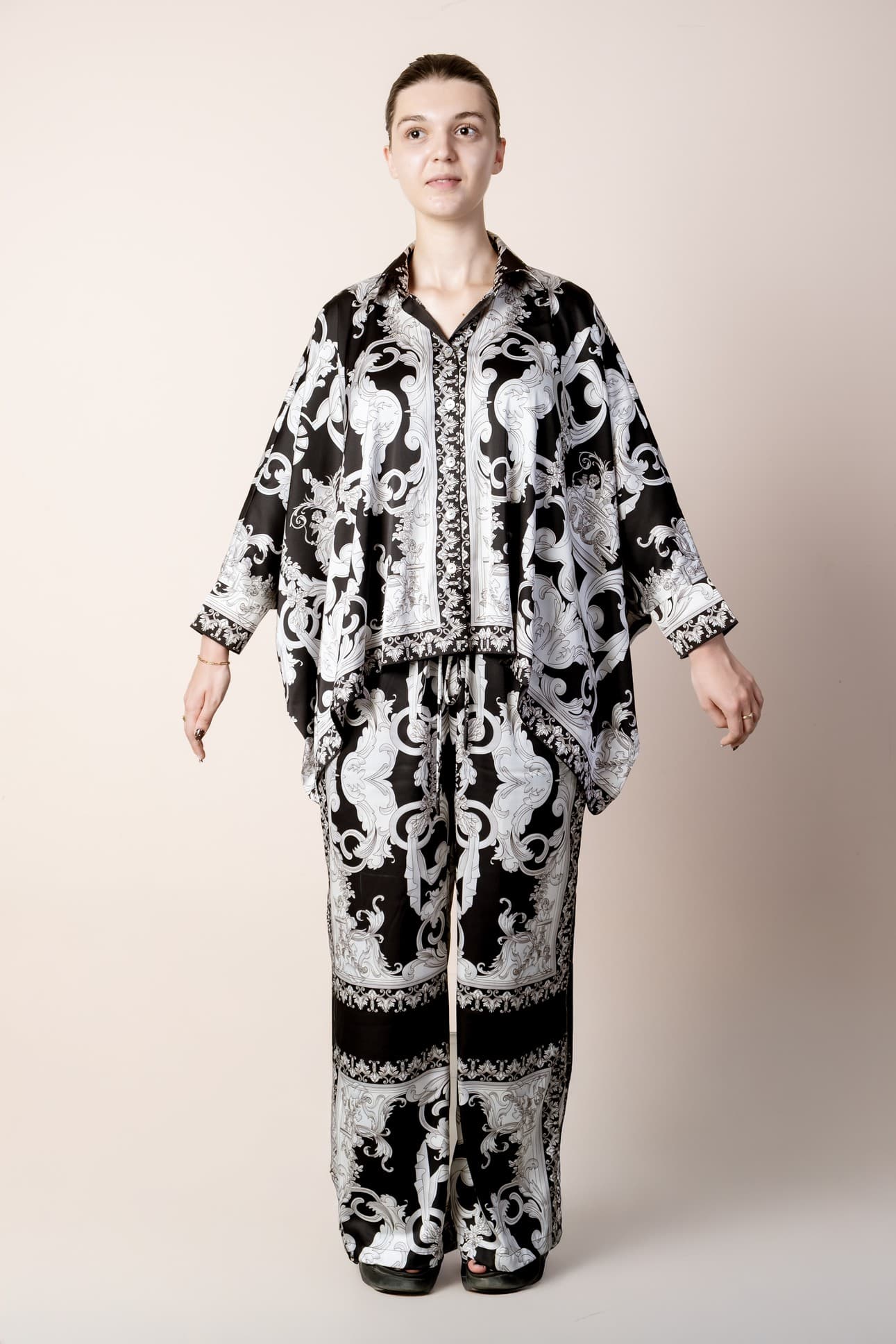 MIDNIGHT BAROQUE PANTS