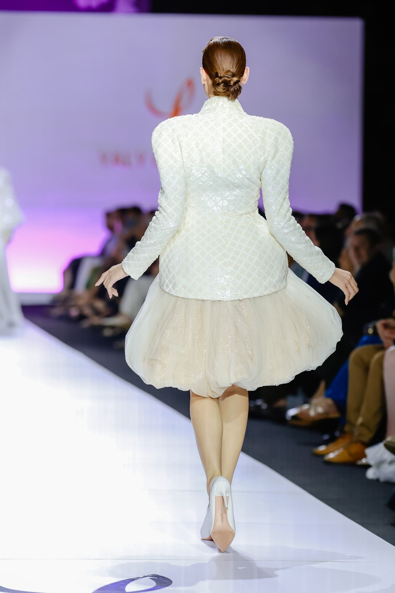 IVORY RESONANCE SKIRT