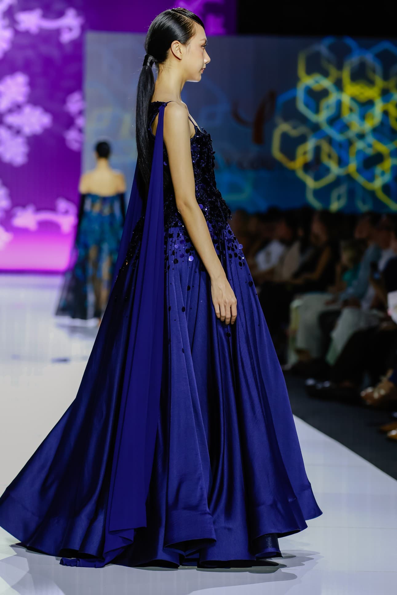 BLUE ECLIPSE SKIRT