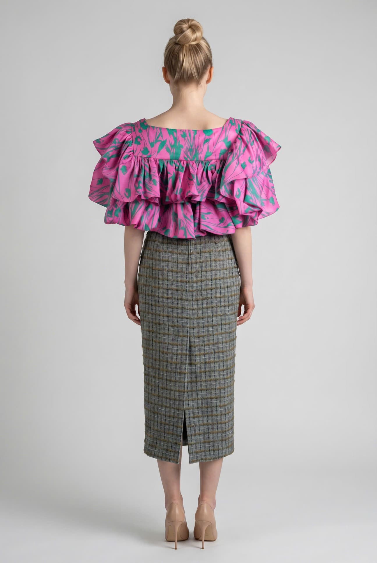TWEED PENCIL SKIRT
