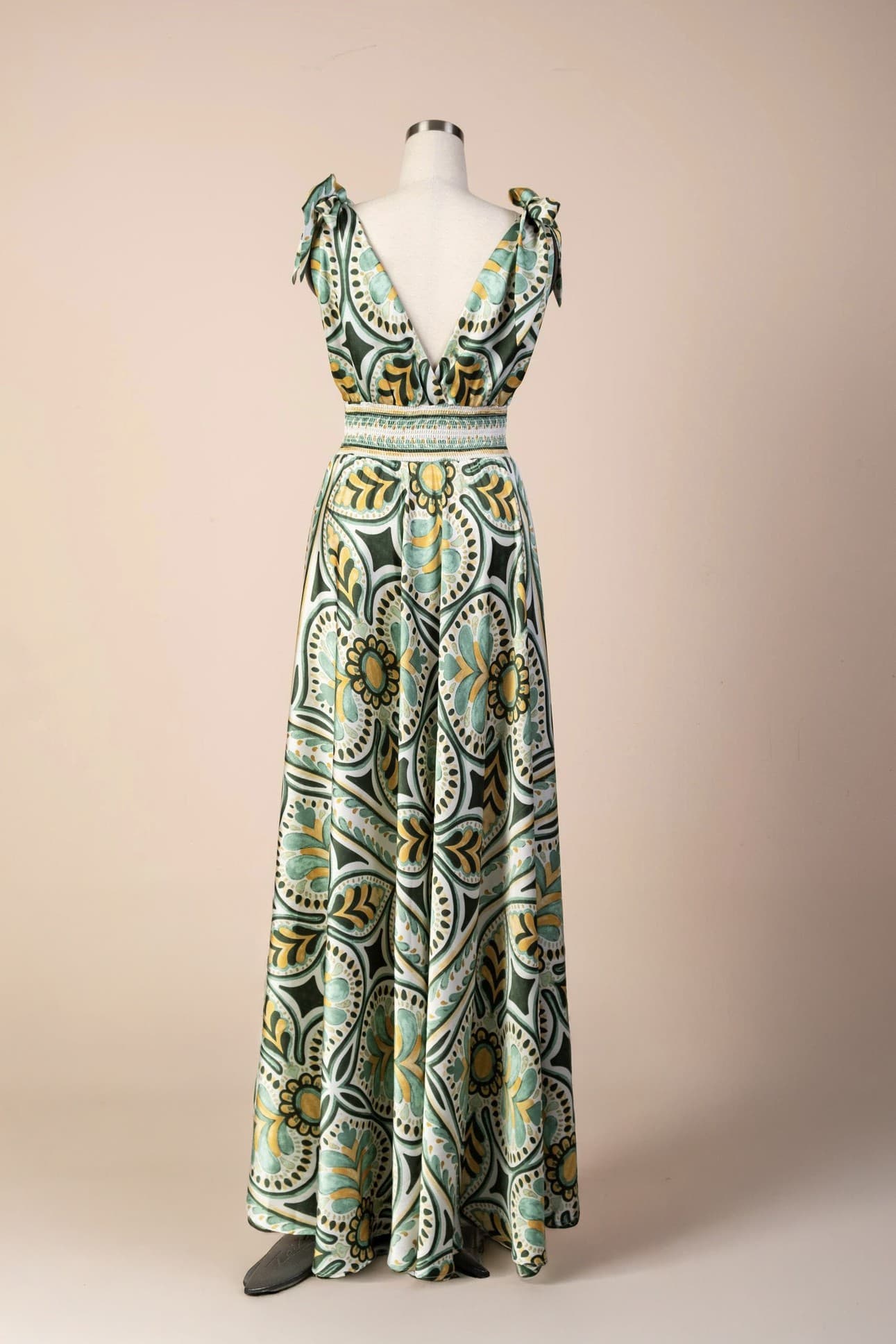 EMERALD BLOOM DRESS